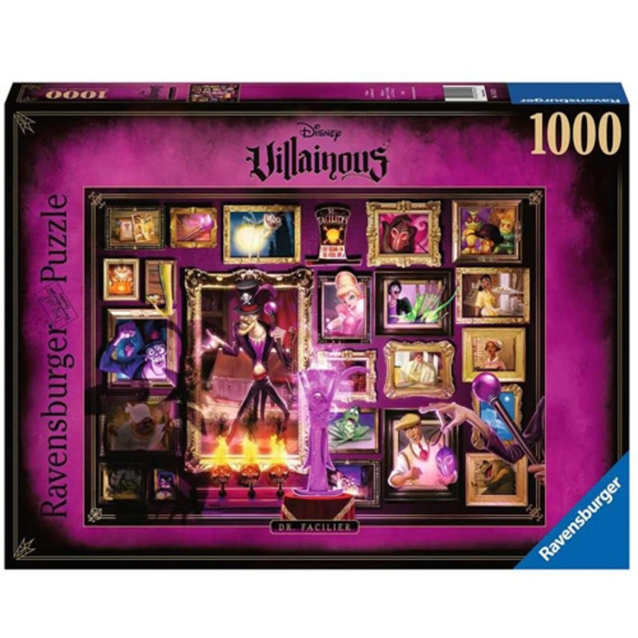 By Category Ravensburger | Ravensburger Disney Villainous - Dr Facilier Puzzle (1000 Pieces)