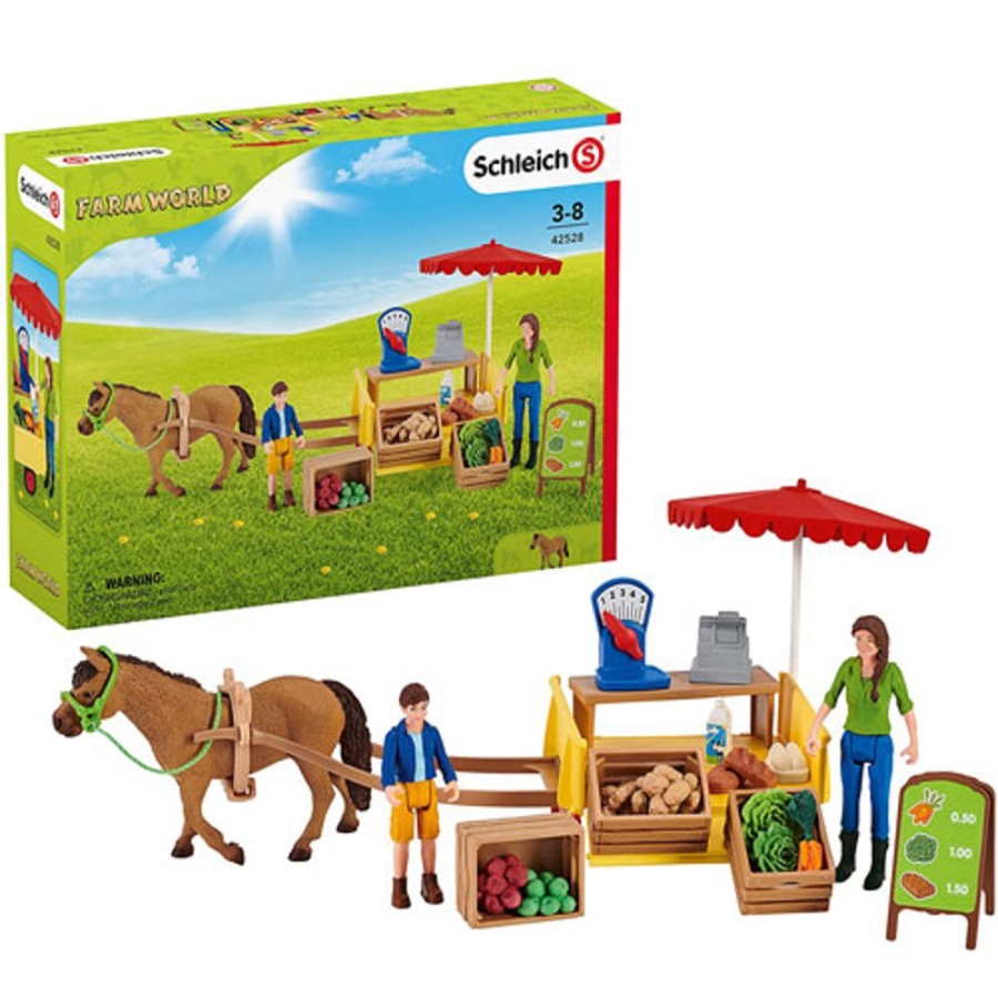 By Category Schleich | Schleich Horse Club - Sunny Day Mobile Farm Stand