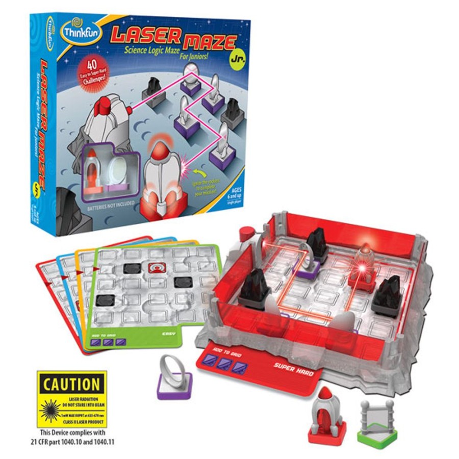 By Category ThinkFun | Think Fun - Laser Maze Junior Logic Game (6+ Yrs)