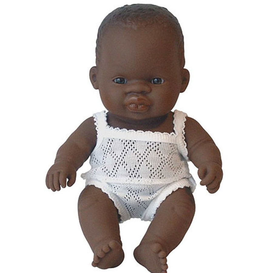 By Category Miniland Educational | Miniland 21Cm Baby Dolls - African Girl