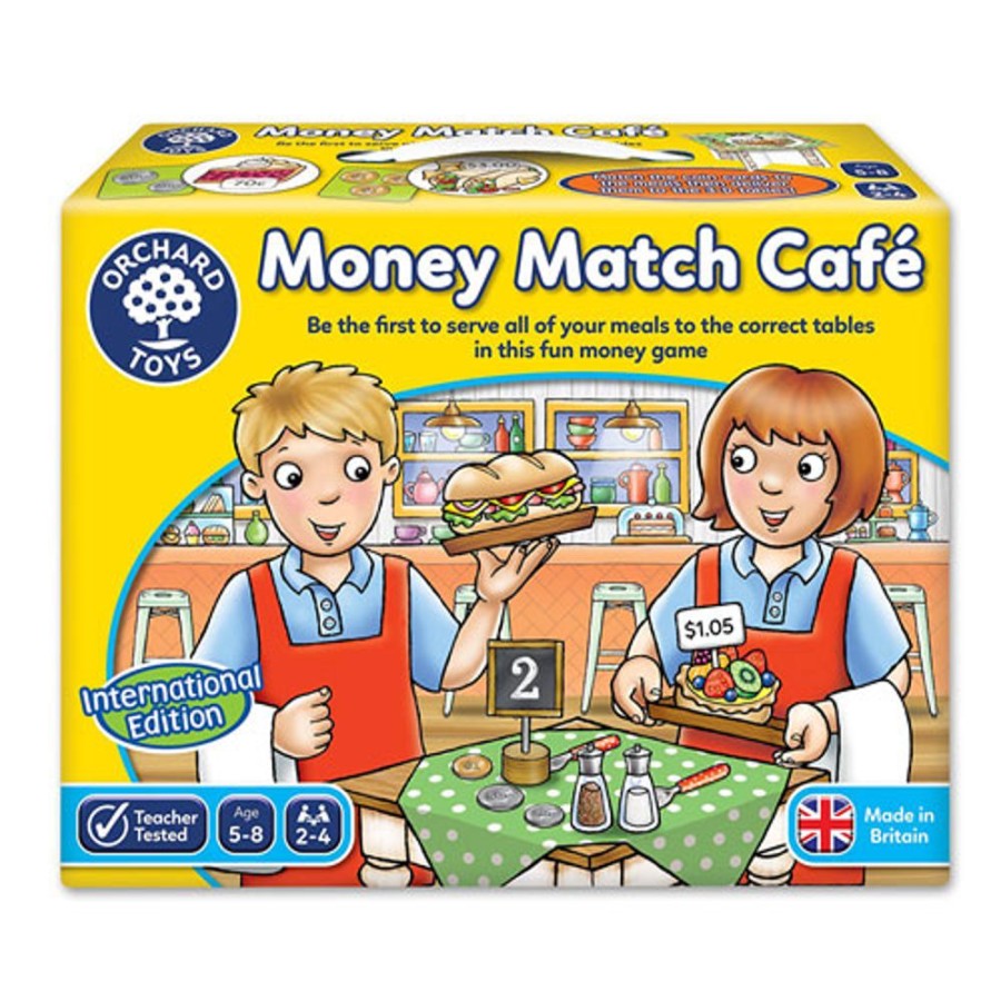 By Category Orchard Toys | Orchard Toys Money Match Cafe Game (5-8 Yrs, 2-4 Players)