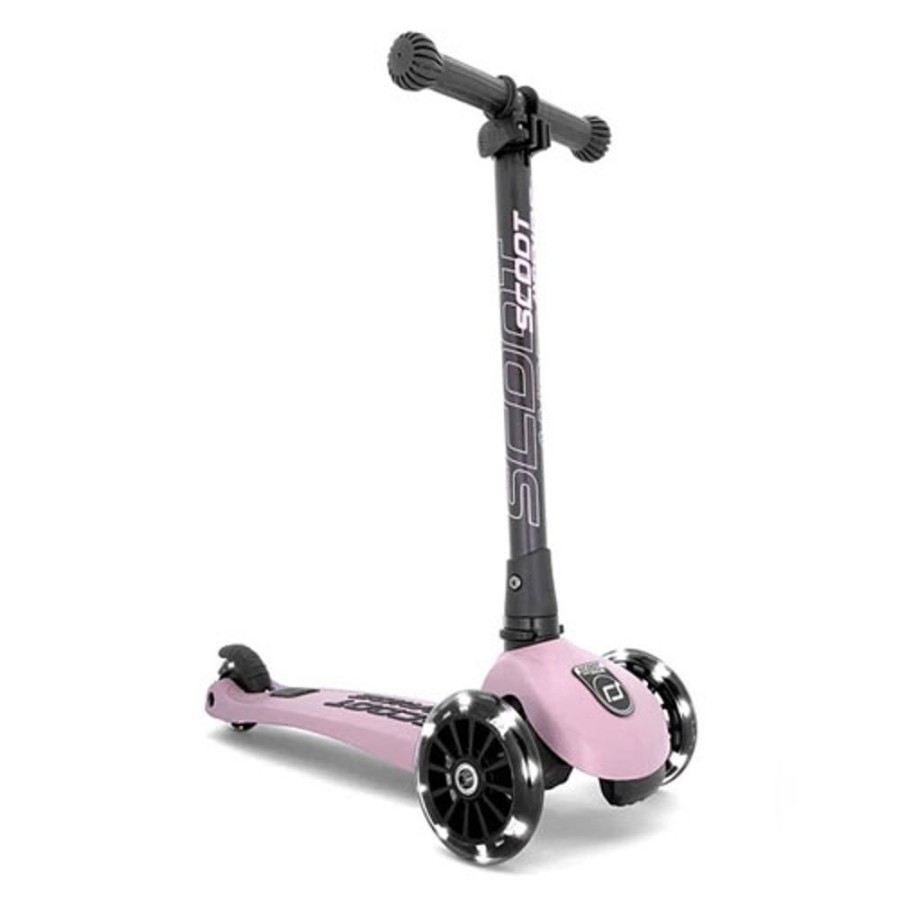 By Category Scoot and Ride | Scoot And Ride Highwaykick 3 Led Scooter- Rose (3 To 6 Yrs)