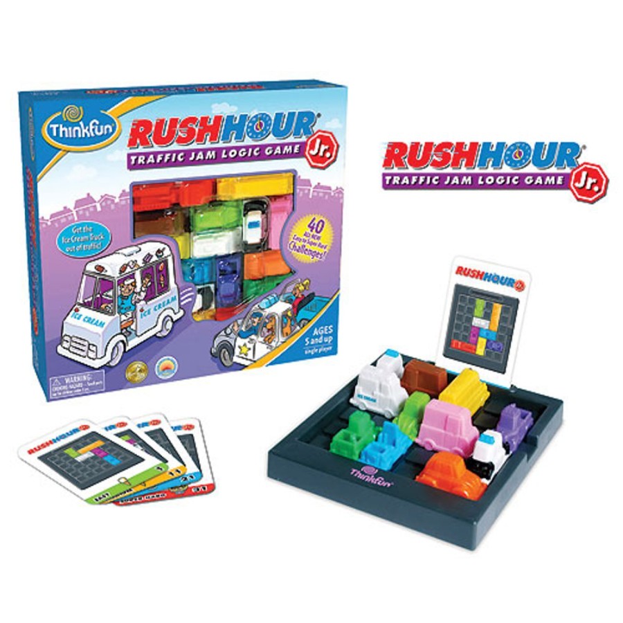 By Category ThinkFun | Rush Hour Junior Logic Game (5+ Yrs)