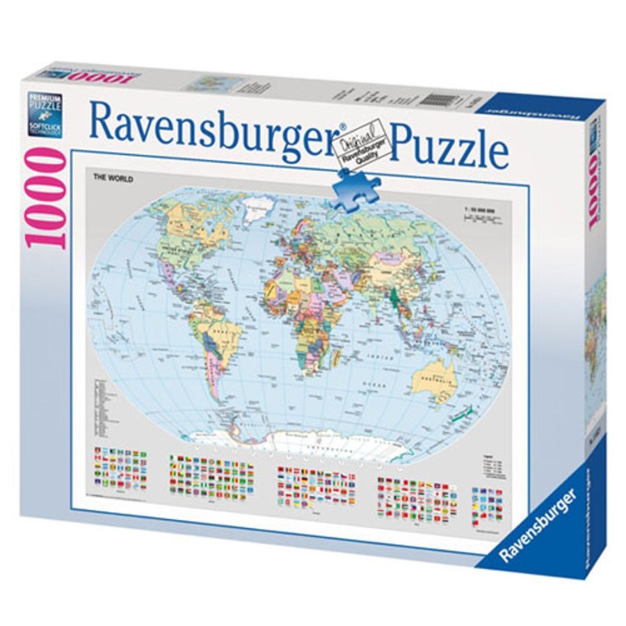 By Category Ravensburger | Ravensburger Political World Map Puzzle (1000 Pieces)