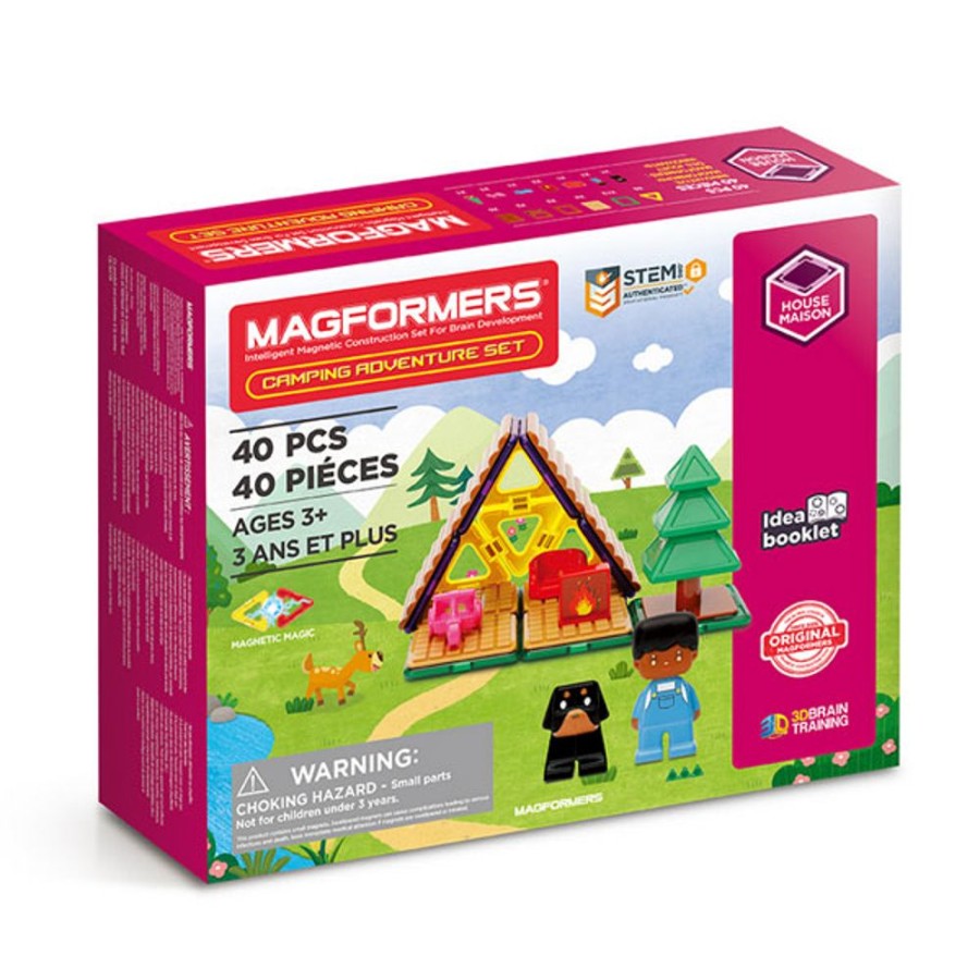 By Category Magformers | Magformers House Series - Camping Adventure Set (3+ Yrs)