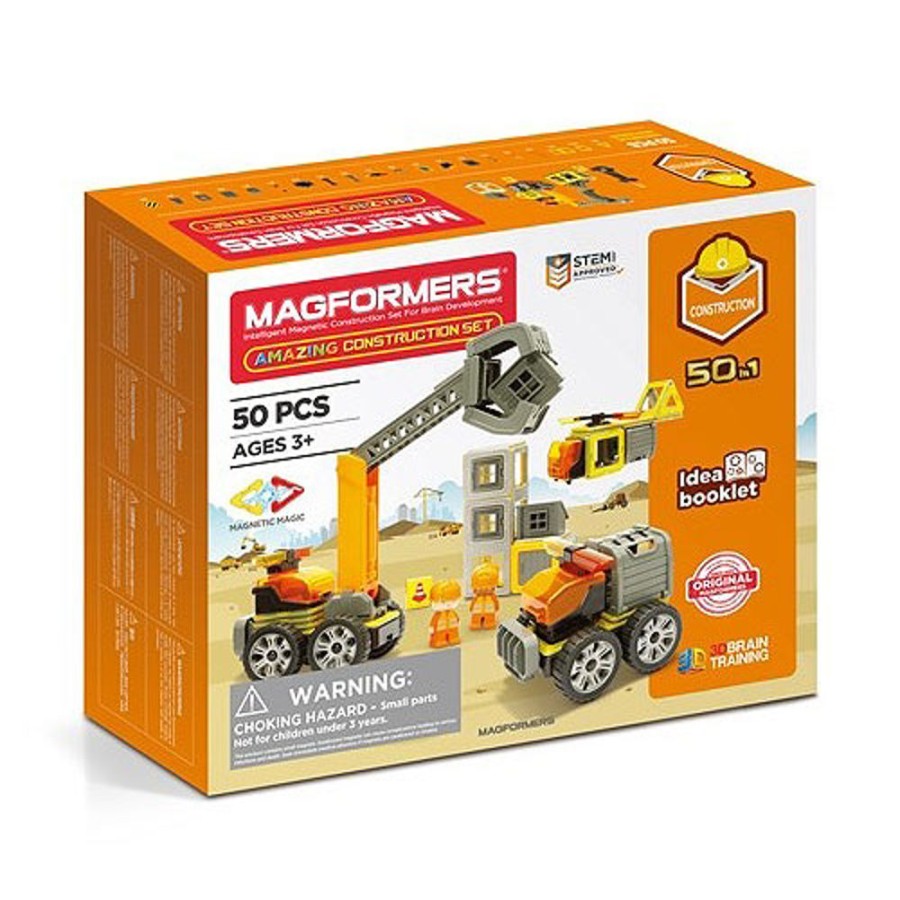 By Category Magformers | Magformers Amazing Construction Set (50 Pieces, 3+ Yrs)