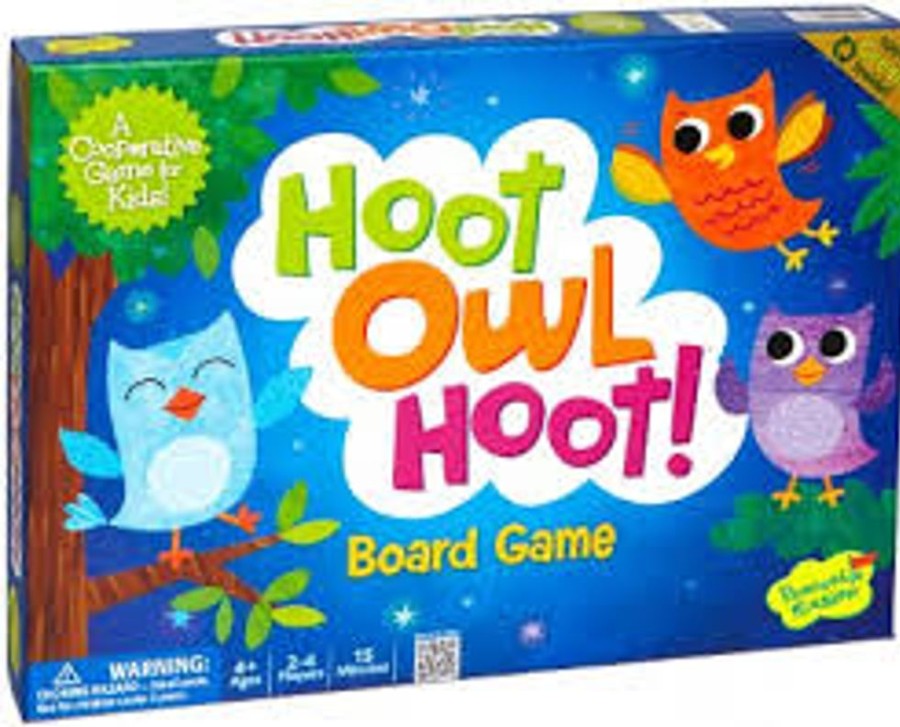 By Category Peacable Kingdom | Hoot Owl Hoot! Cooperative Board Game (4+ Yrs, 2-4 Players)