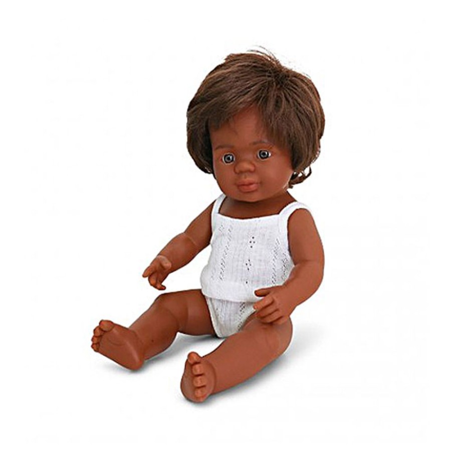 By Category Miniland Educational | Miniland 38Cm Baby Dolls - Australian Aboriginal Boy