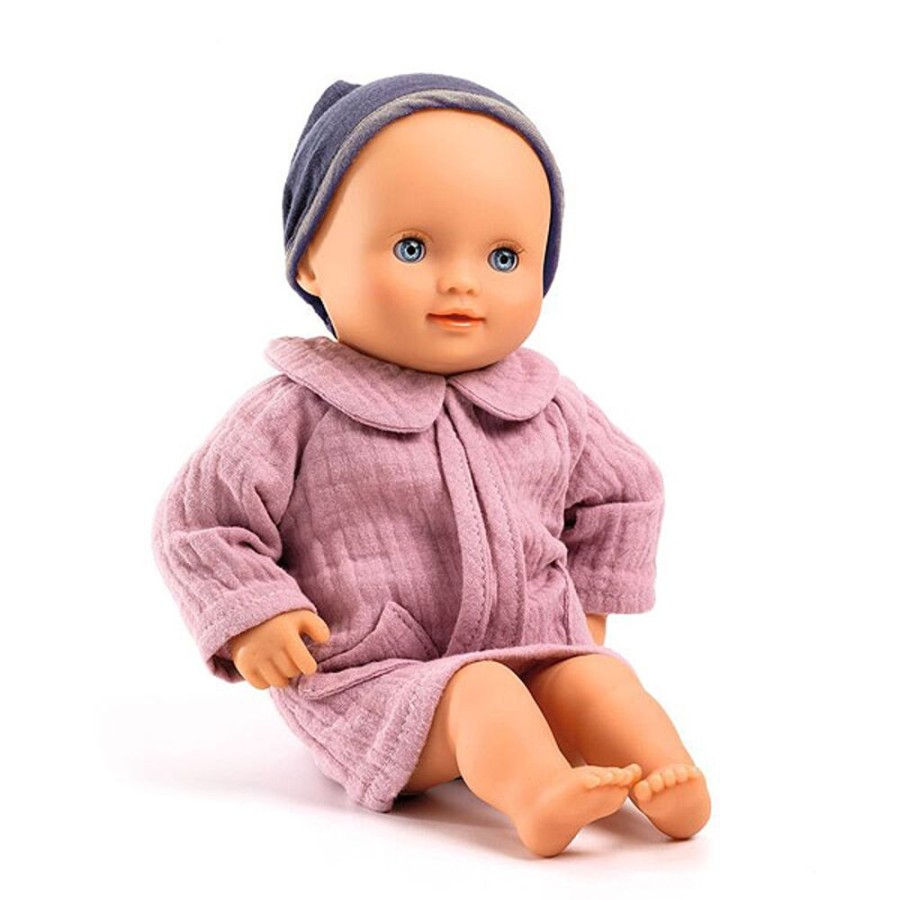 By Category Djeco | Djeco Pomea Soft Body Doll - 32Cm - Girl - Dalhia