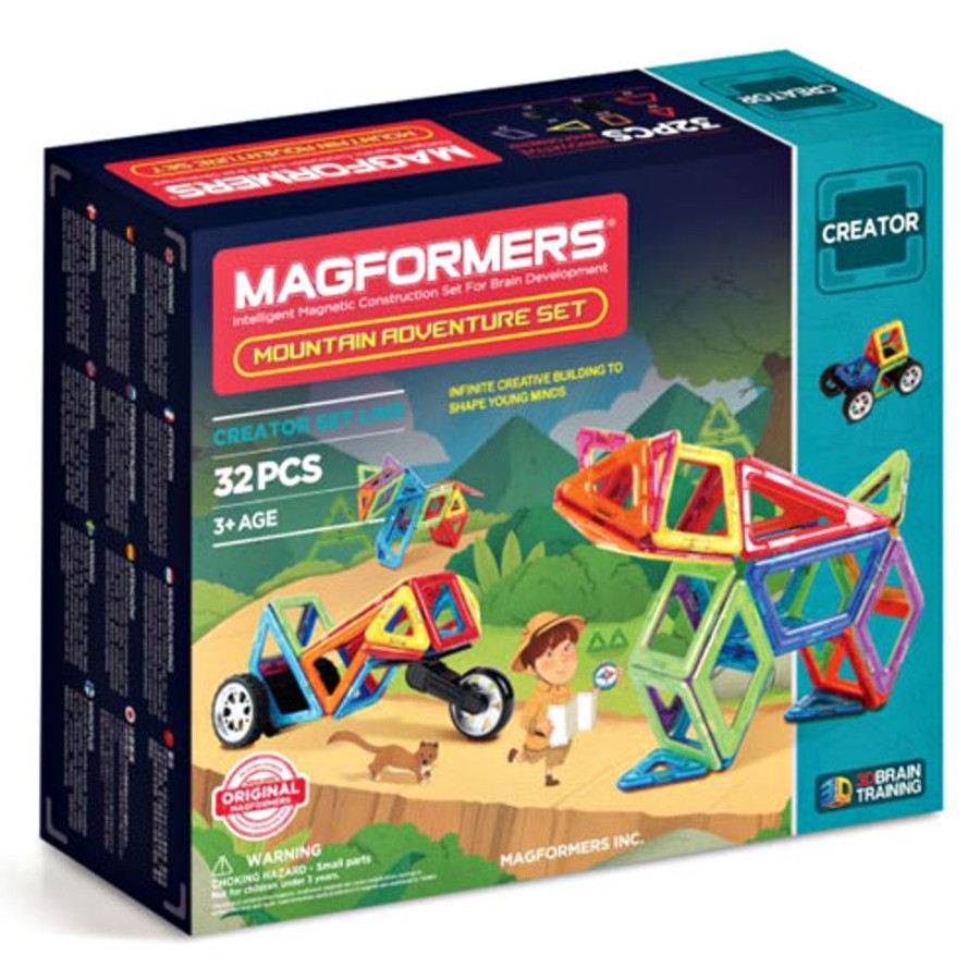 By Category Magformers | Magformers Creator Series - Adventure Mountain Set (32 Pieces, 3+ Yrs)