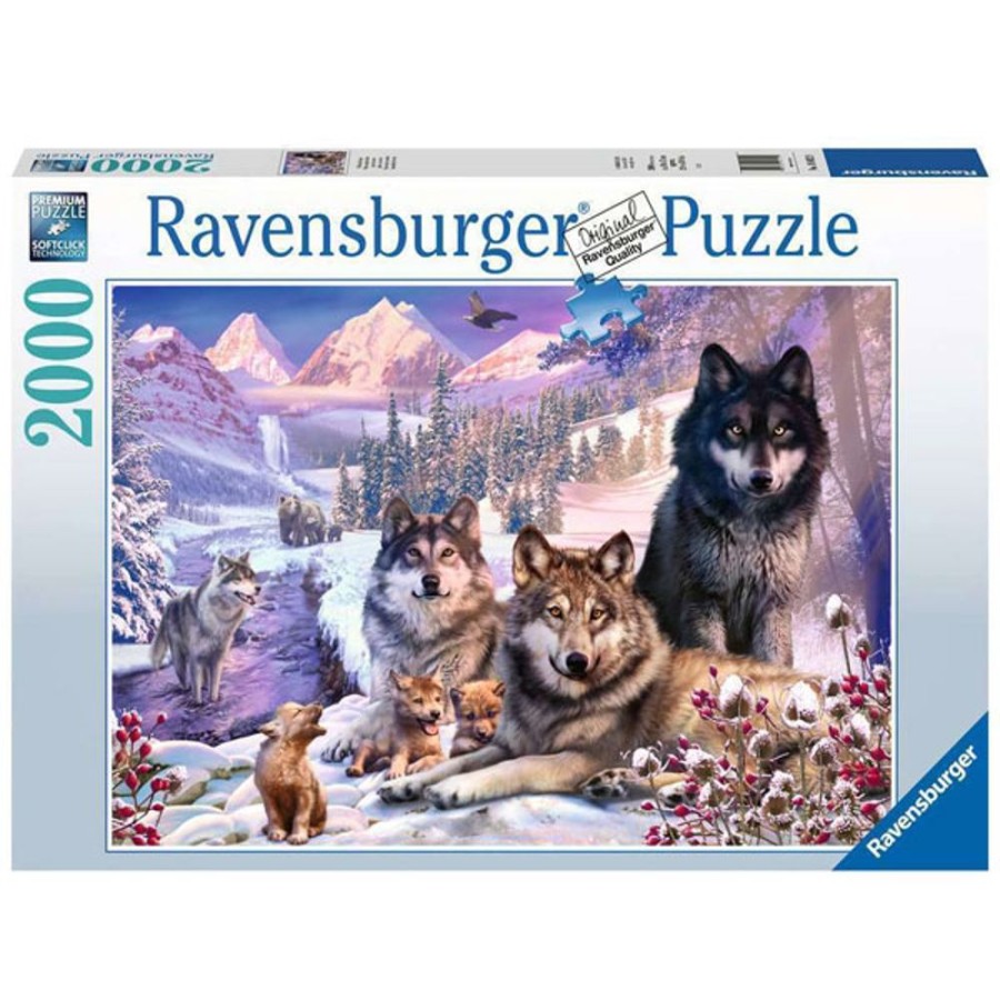 By Category Ravensburger | Ravensburger Wolves In The Snow Puzzle (2000 Pieces)