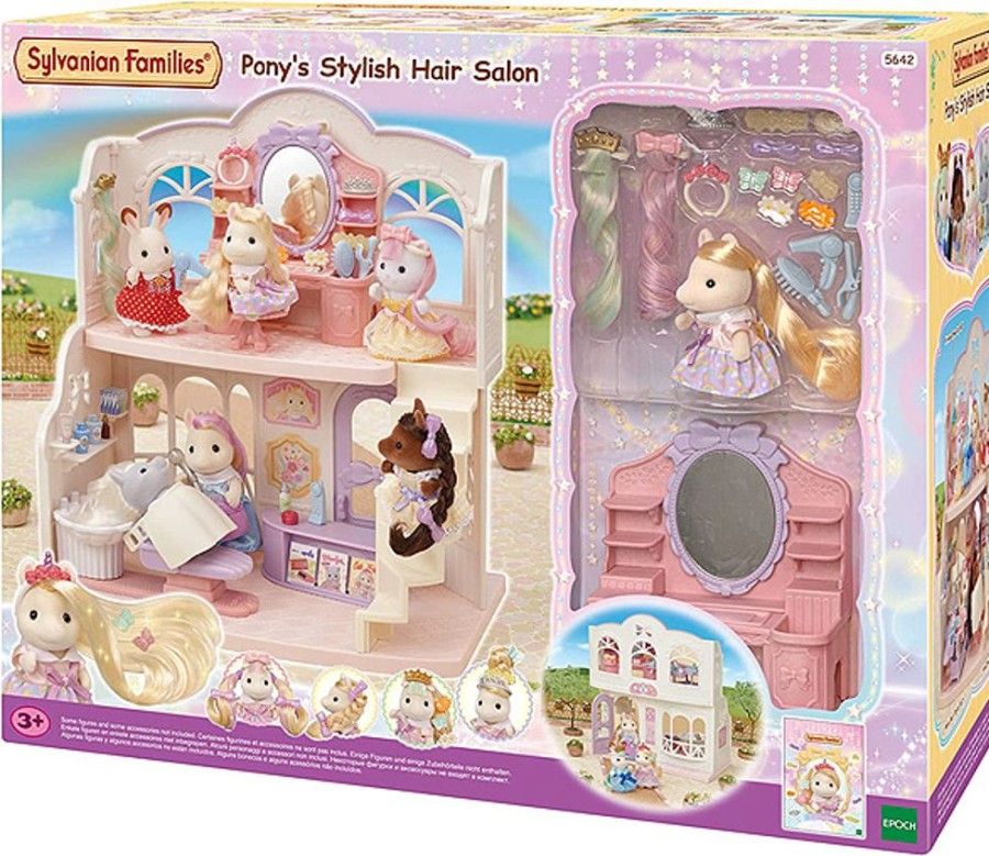 By Category Sylvanian Families | Sylvanian Families Pony'S Stylish Hair Salon