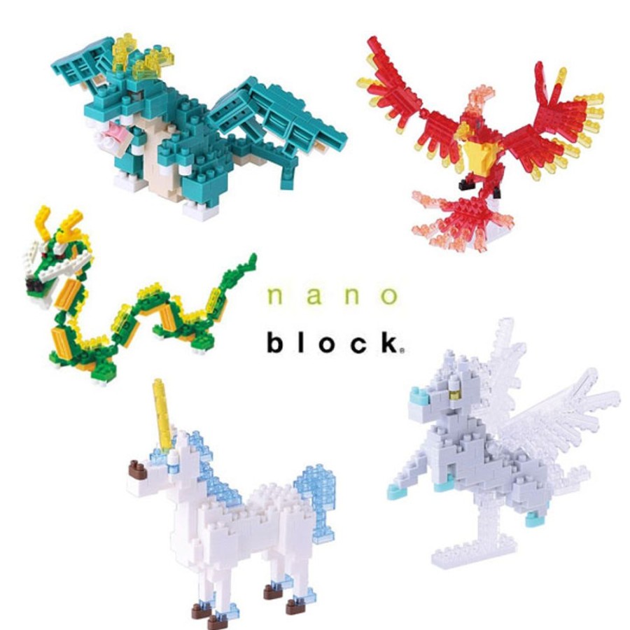 By Category nanoblock | Nanoblock Satchel Sets Selection - Fantasy And Mythical Creatures