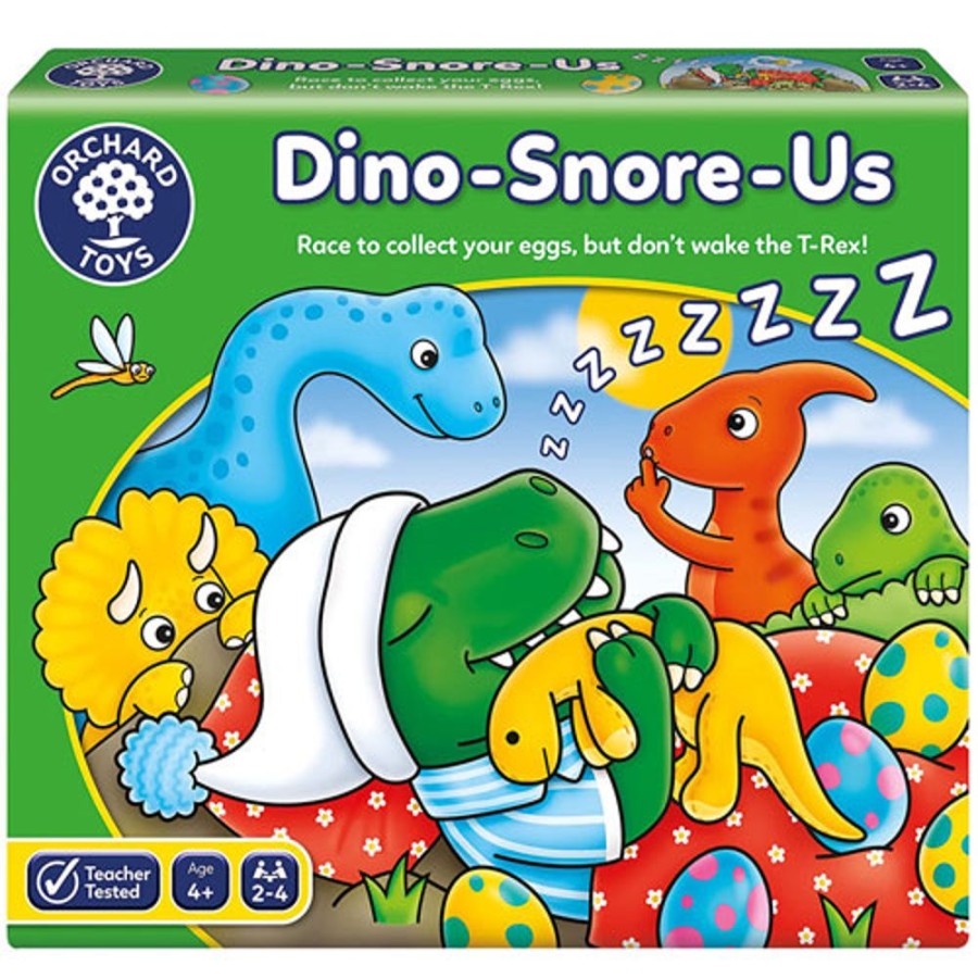 By Category Orchard Toys | Orchard Toys Dino-Snore-Us Game (4+ Yrs, 2-4 Players)