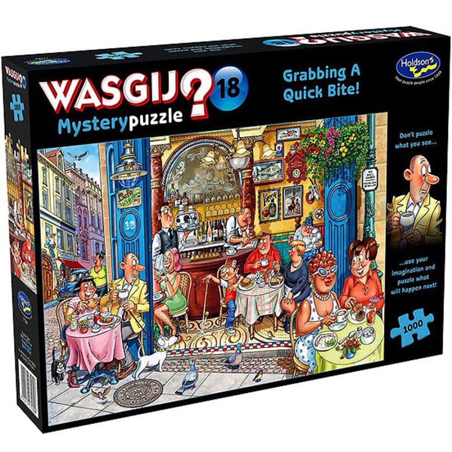 By Category Wasgij | Wasgij? Mystery 18 - Grabbing A Quick Bite! (1000 Pieces)