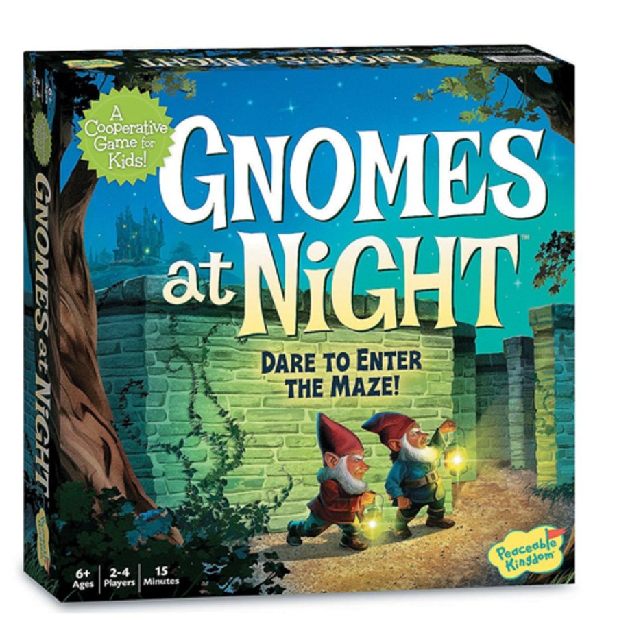 By Category Peacable Kingdom | Gnomes At Night - Cooperative Board Game (6+ Yrs, 2-4 Players)