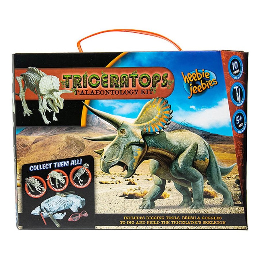 By Category Heebie Jeebies | Heebie Jeebies Palaeontology Kit - Triceratops