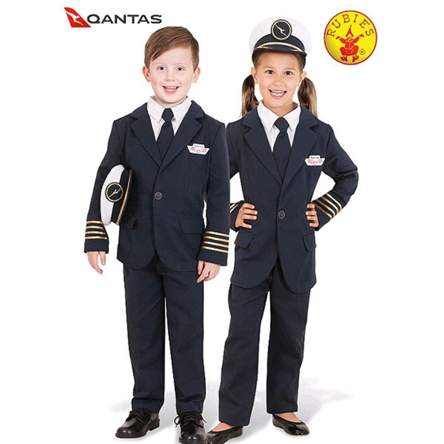 By Category Rubies Deerfield | Qantas Pilot Kids Uniform (Size 3-5)