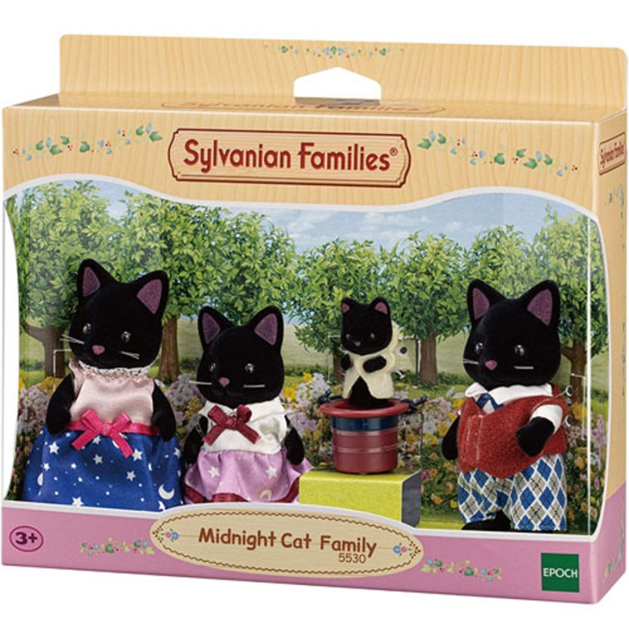 By Category Sylvanian Families | Sylvanian Families - Midnight Cat Family