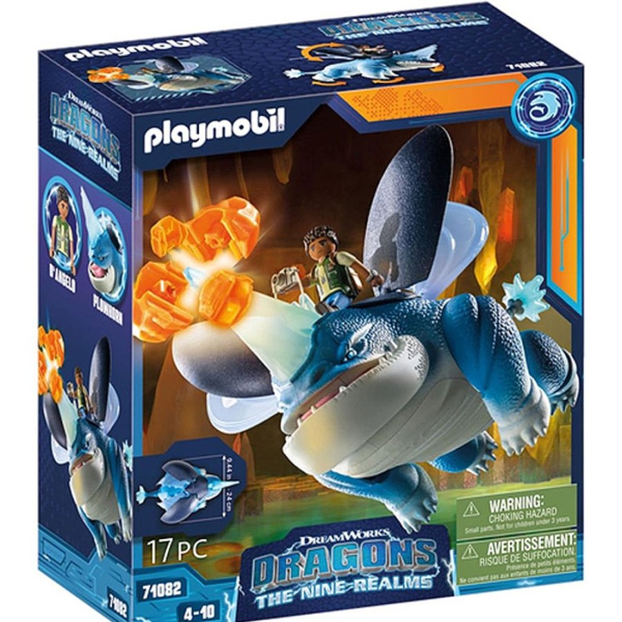 By Category Playmobil | Playmobil - Dragons: The Nine Realms - Plowhorn And Dange (4+ Years)