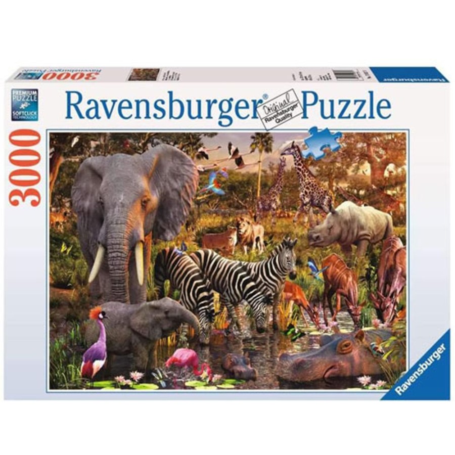 By Category Ravensburger | Ravensburger African Animal World Puzzle (3000 Pieces)