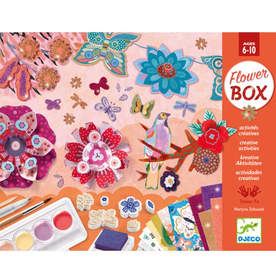 By Category Djeco | Djeco Flower Box Craft Set (6+ Yrs)