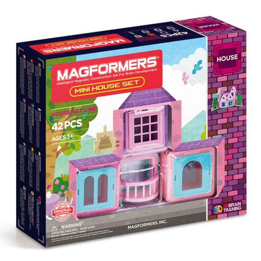 By Category Magformers | Magformers House Series - Mini House Set (42 Pieces, 3+ Yrs)