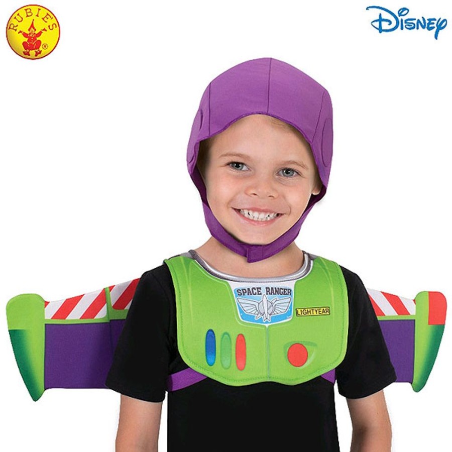 By Category Rubies Deerfield | Rubies Toy Story Kids Costumes - Buzz Wings And Snood Set (Child - One Size)