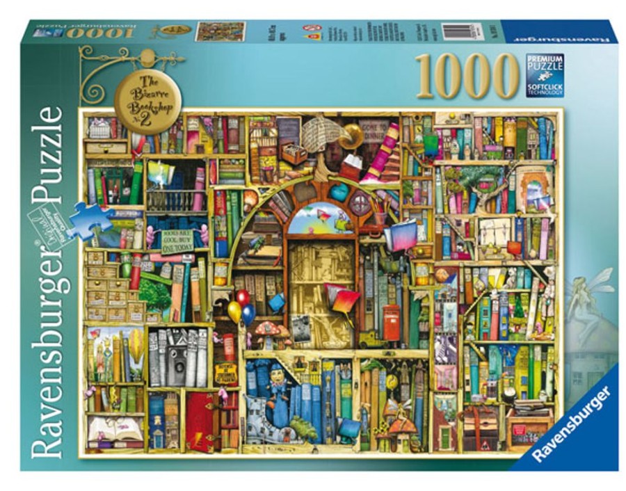 By Category Ravensburger | Colin Thompson - Bizarre Bookshop 2 Puzzle (1000 Pieces)