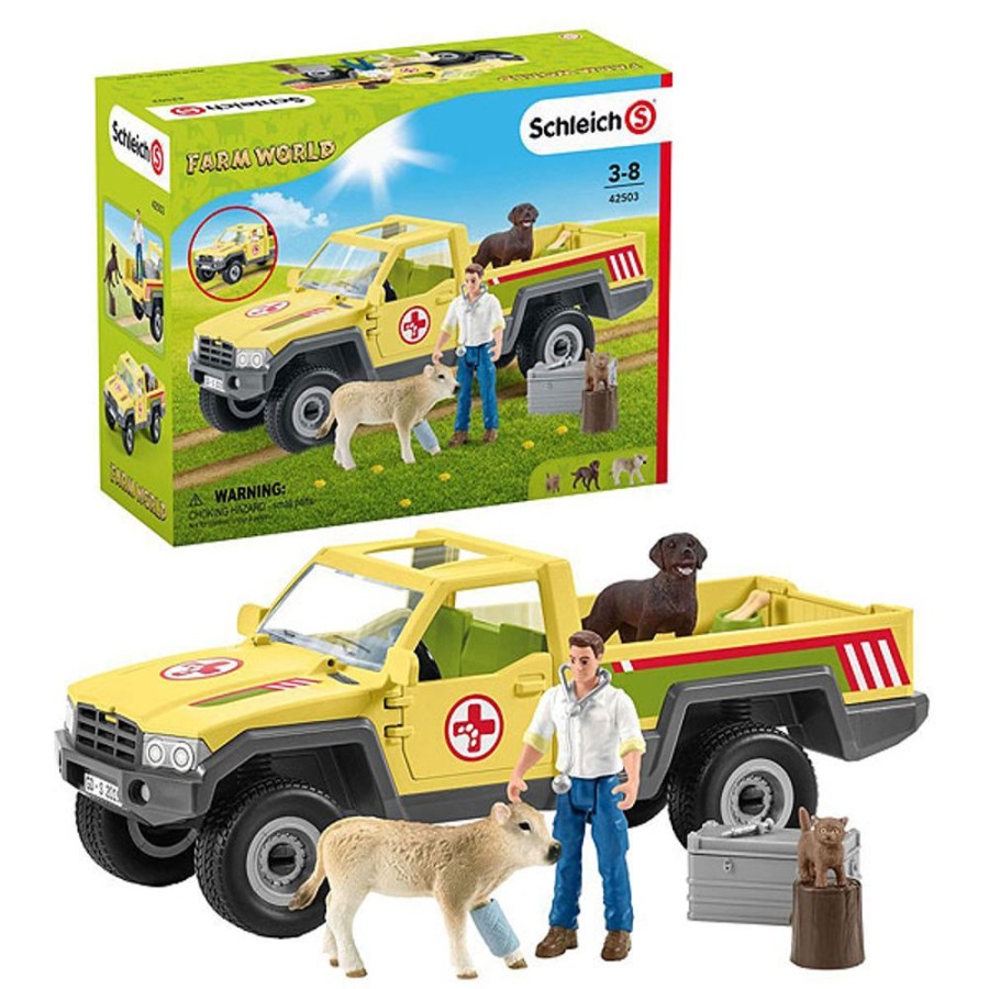 By Category Schleich | Schleich Farm World - Veterinarian Visit At The Farm