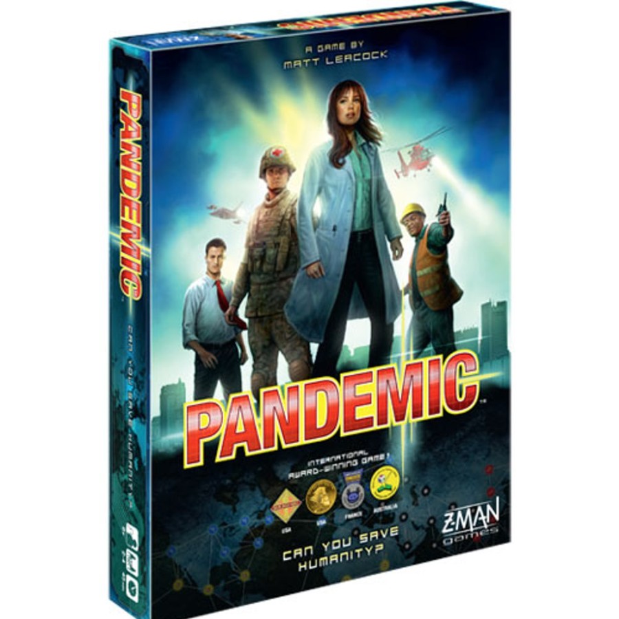 By Category Z-Man Games | Pandemic Co-Operative Board Game (8+ Yrs, 2-4 Players)