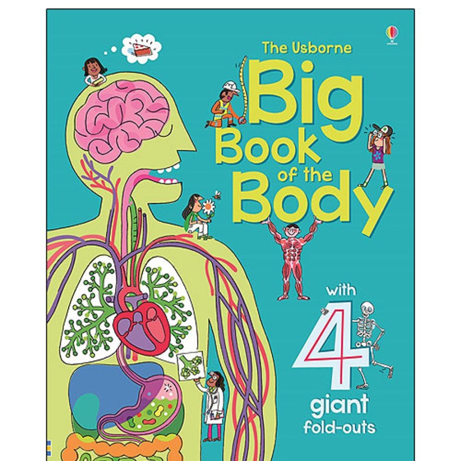 By Category Usborne | Usborne Big Book Of The Body (4+ Yrs)