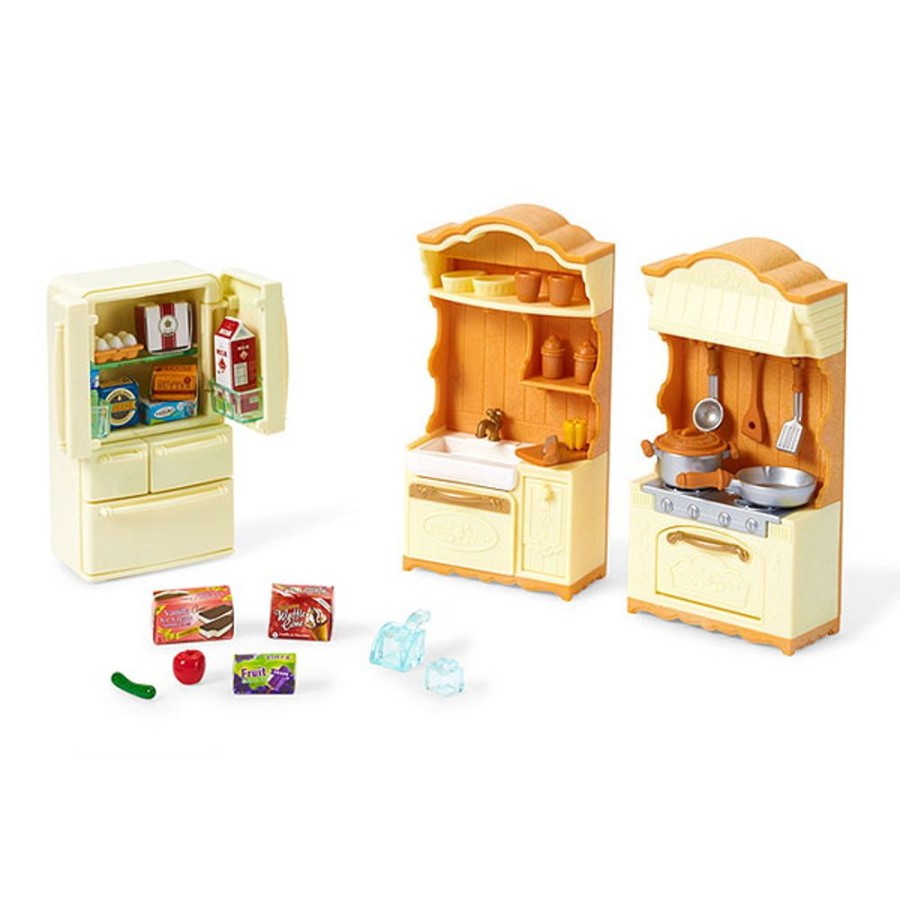 By Category Sylvanian Families | Sylvanian Families Furniture Sets - Kitchen Play Set