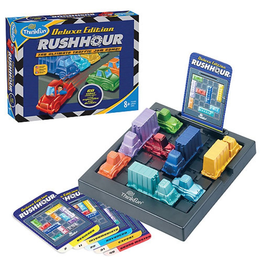 By Category ThinkFun | Rush Hour (Deluxe Edition) Logic Game (8+ Yrs)