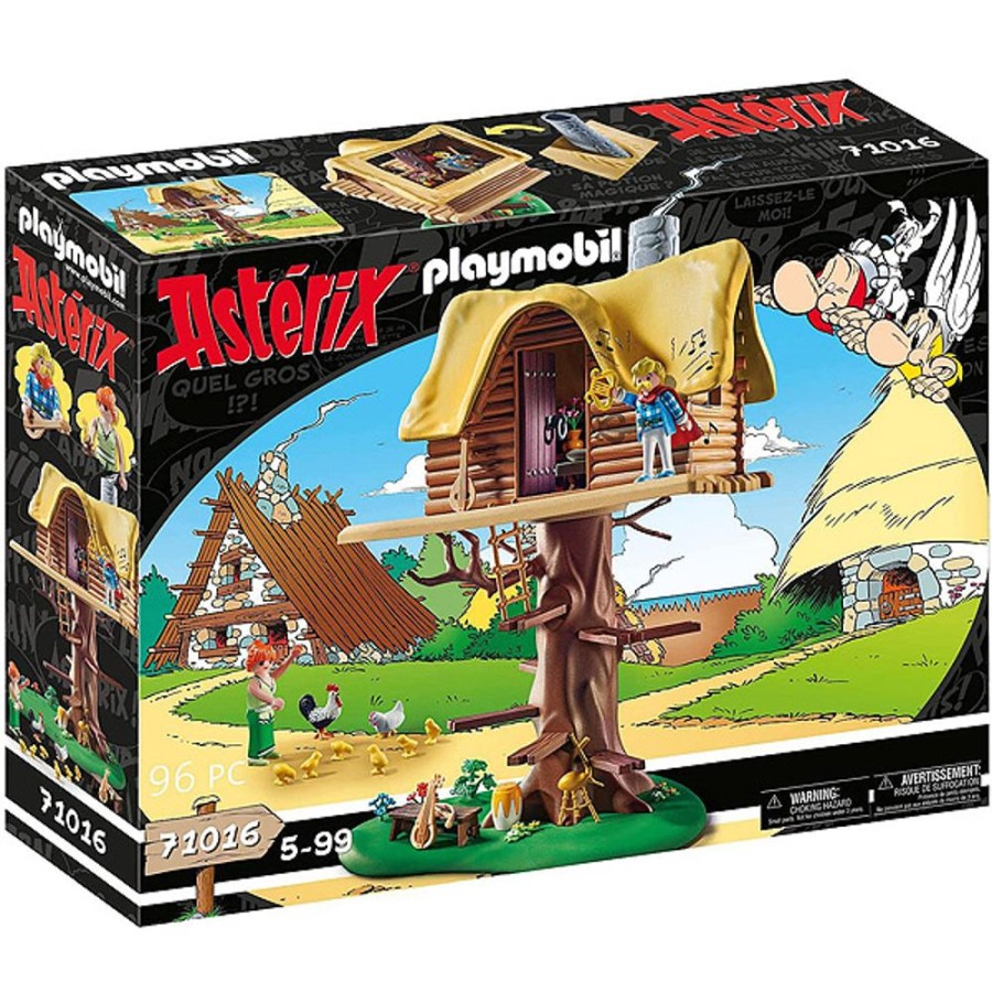 By Category Playmobil | Playmobil - Asterix - Cacofonix With Tree House