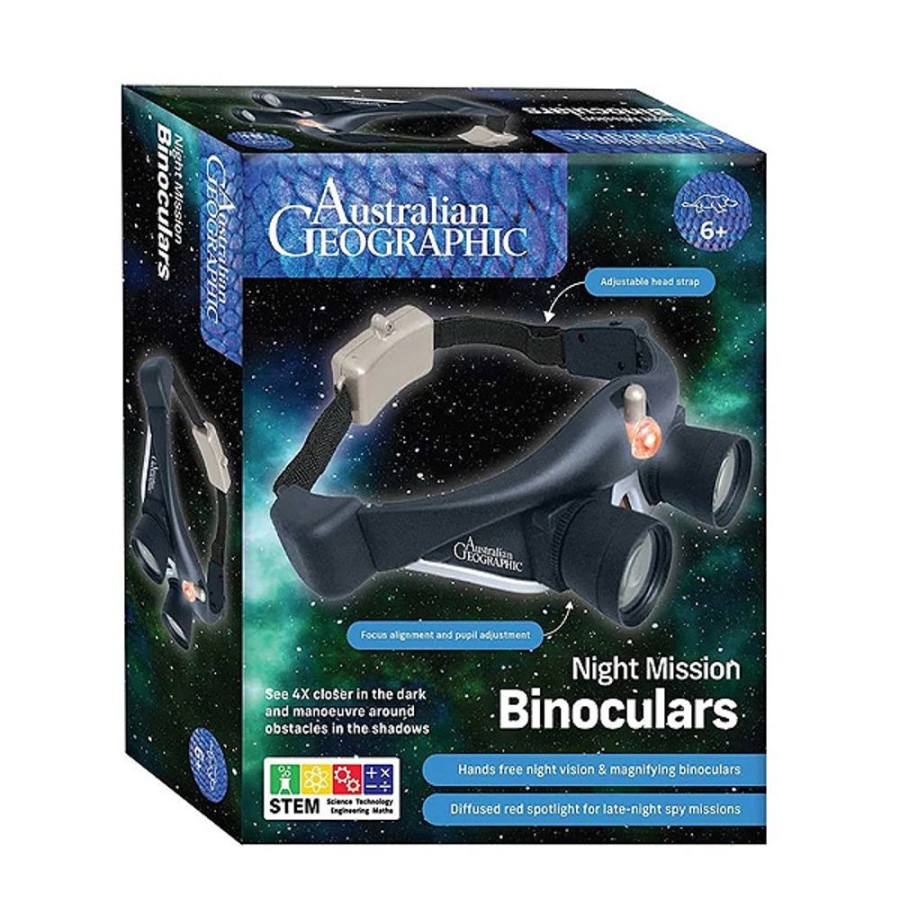 By Category Australian Geographic | Australian Geographic - Night Mission Binoculars (6+ Years)