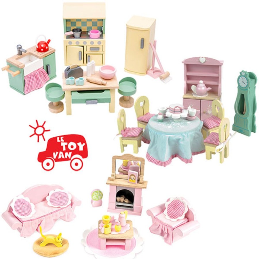 By Category Le Toy Van | Le Toy Van Daisylane Furniture Set Selection (1:12 Scale)