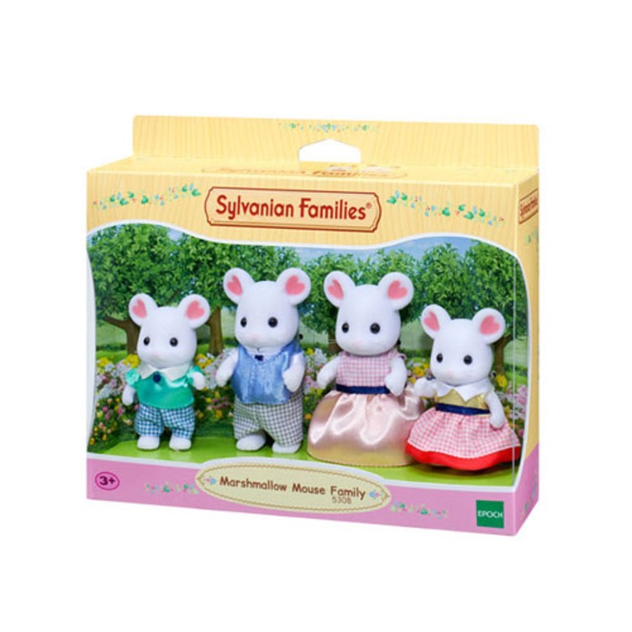 By Category Sylvanian Families | Sylvanian Families - Marshmallow Mouse Family