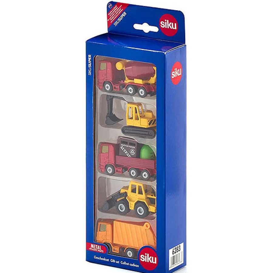 By Category Siku | Siku Diecast Vehicle Gift Set - Construction