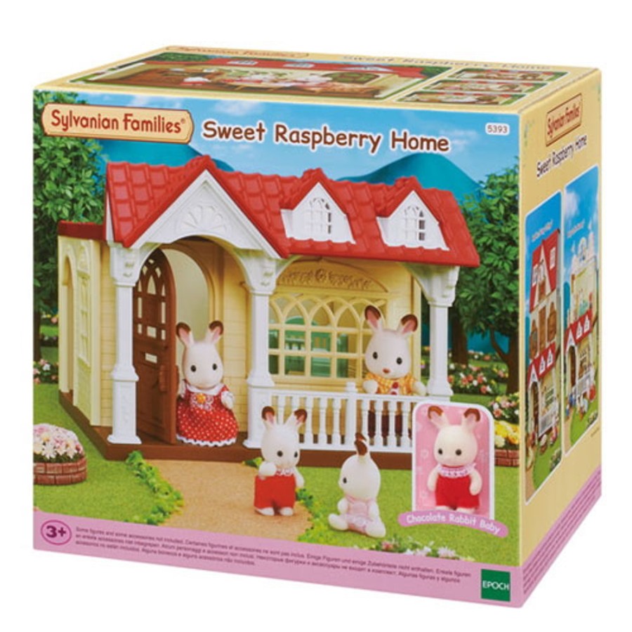 By Category Sylvanian Families | Sylvanian Families - Sweet Raspberry Home (3+ Yrs)