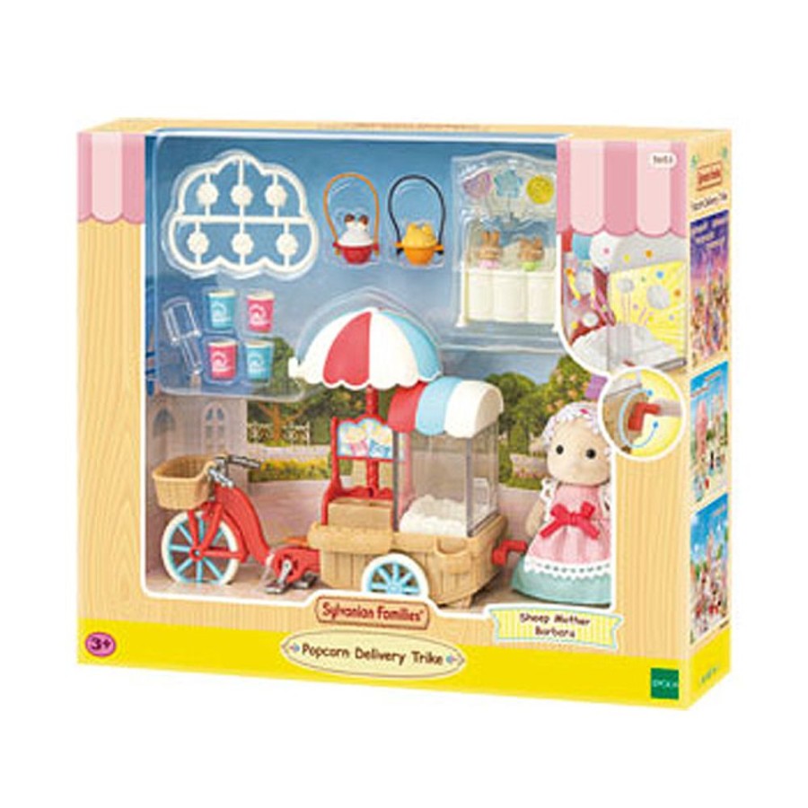 By Category Sylvanian Families | Sylvanian Families - Popcorn Delivery Trike