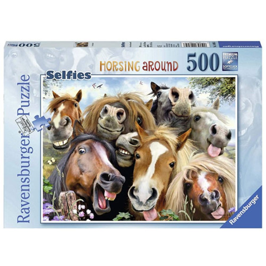 By Category Ravensburger | Ravensburger Horsing Around Puzzle (500 Pieces)