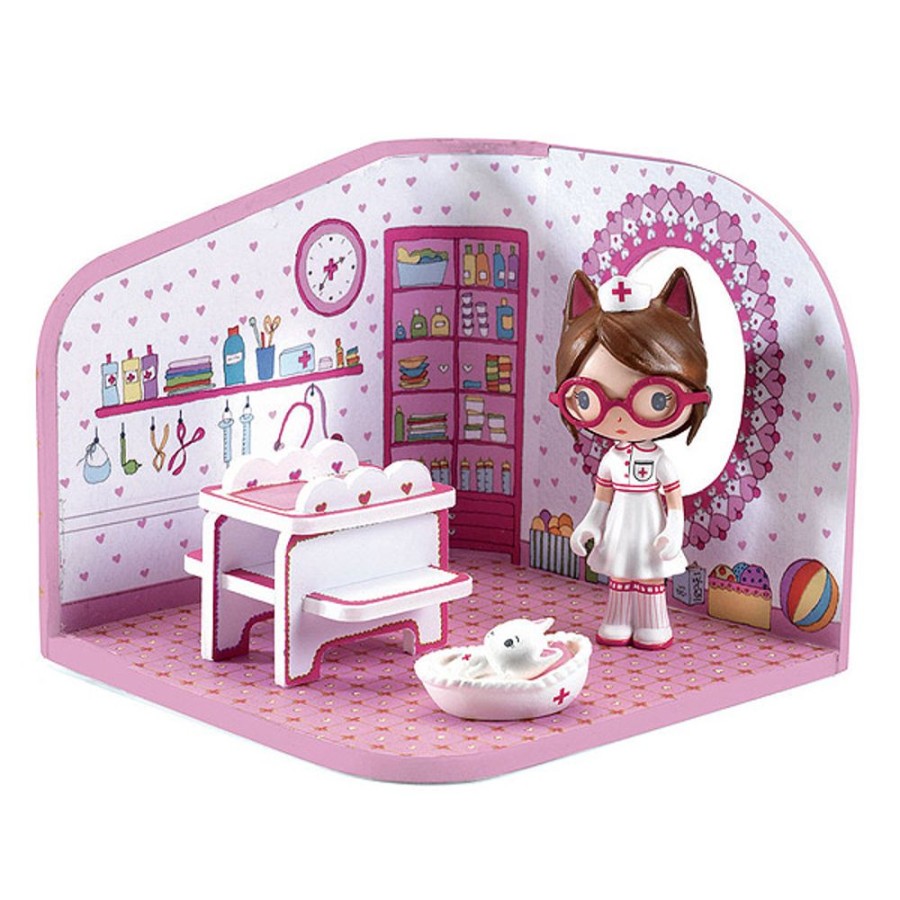 By Category Djeco | Djeco Tinyly - Milou Tinyly Vet Tinyshop (4+ Yrs)