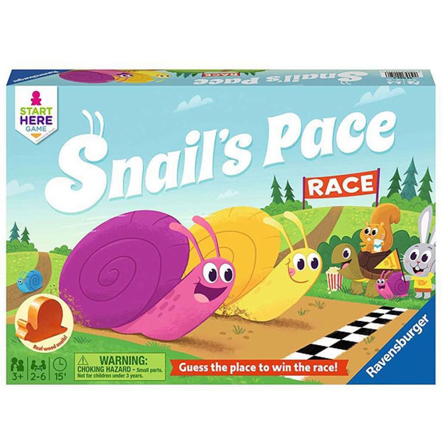 By Category Ravensburger | Ravensburger Snail'S Pace Race Game (3+ Yrs, 2-6 Players)