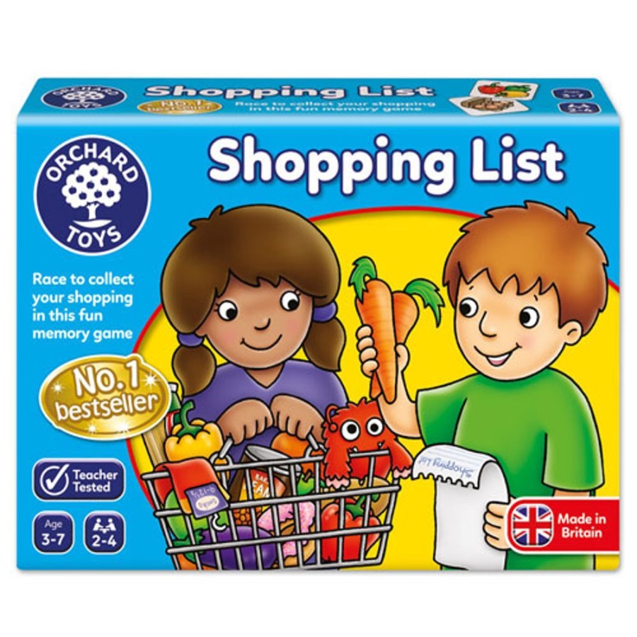 By Category Orchard Toys | Orchard Toys Shopping List Memory Game (3-7 Yrs, 2-4 Players)