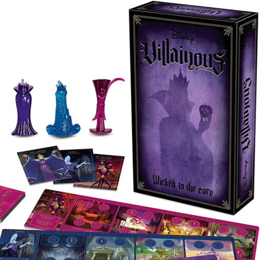 By Category Ravensburger | Ravensburger Disney Villainous Game - Wicked To The Core (10+ Yrs, 2-3 Players)