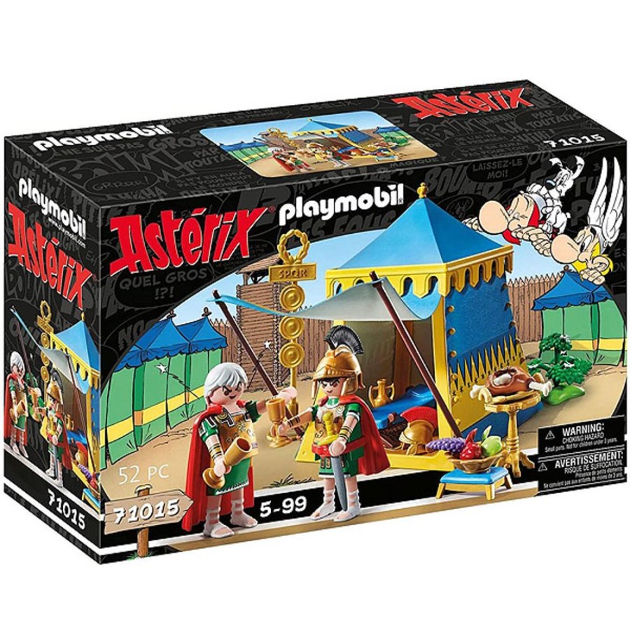 By Category Playmobil | Playmobil - Asterix - Leaders Tent With Generals