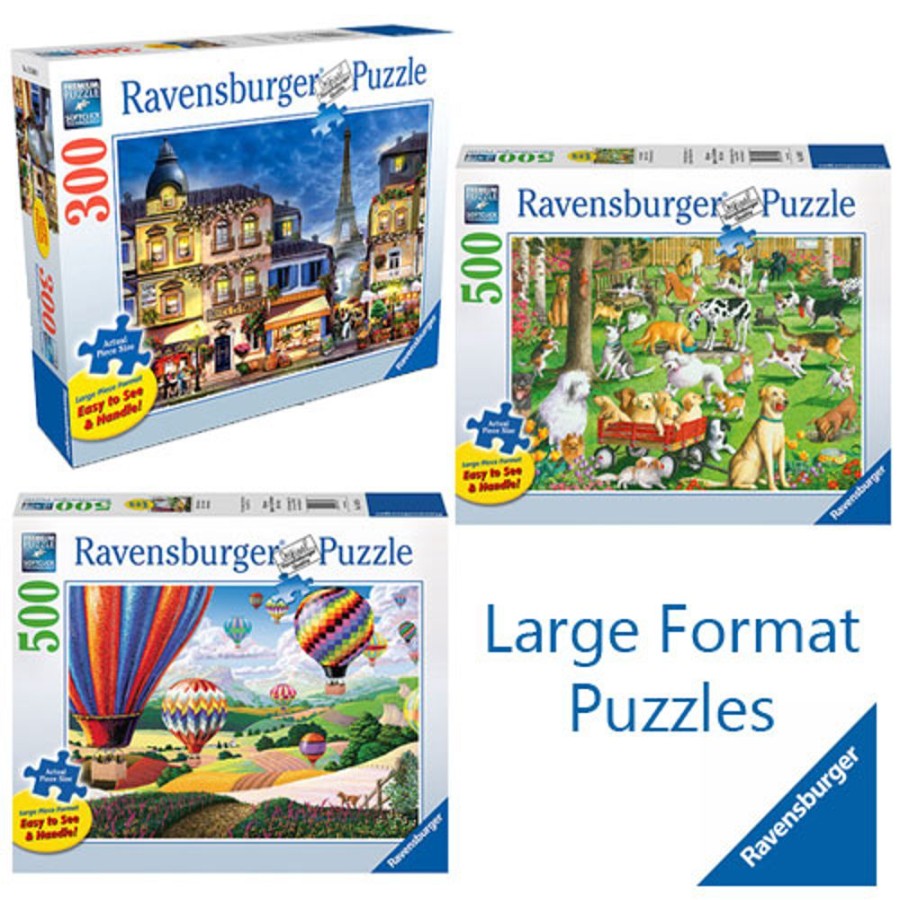 By Category Ravensburger | Ravensburger Large Format Puzzles