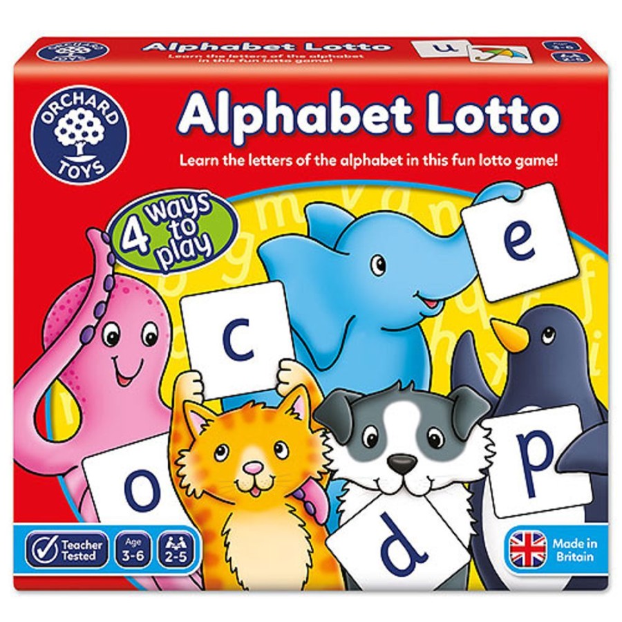 By Category Orchard Toys | Orchard Toys Alphabet Lotto (3-6 Yrs, 2-5 Players)