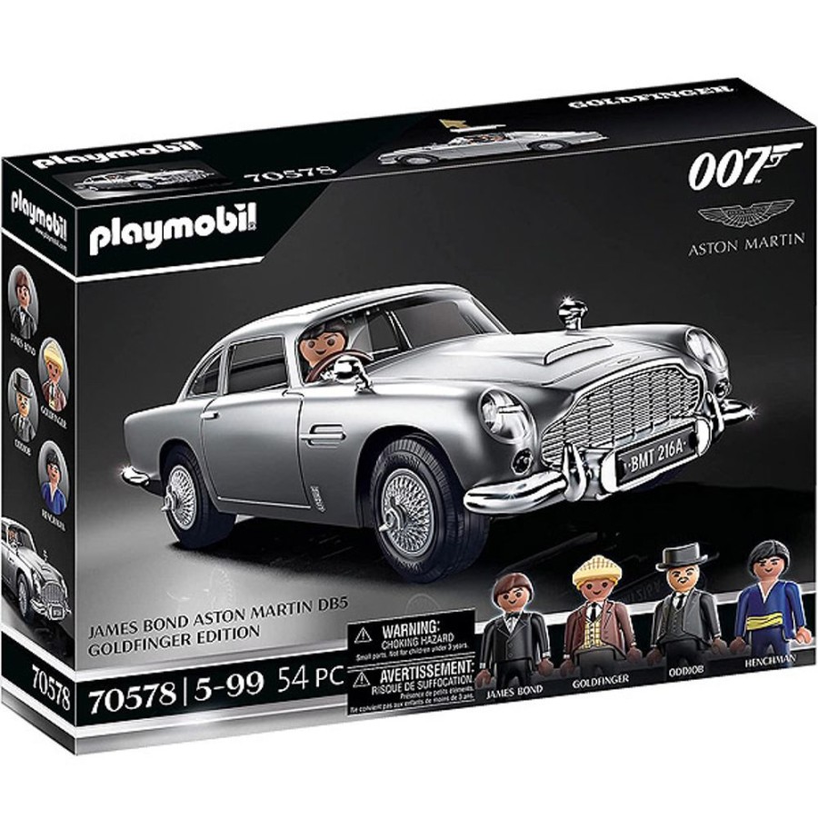 By Category Playmobil | Playmobil - James Bond Aston Martin Db5 - Goldfinger Edition (5+ Years)